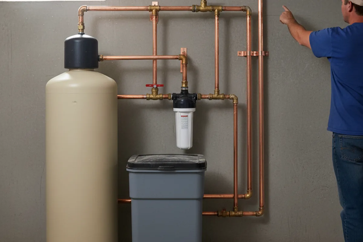 Whole-house water treatment system installed in Gretna